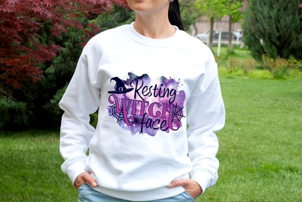 Resting Witch Face Crewneck
